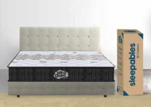 6& 8 inch Multi layered pocketed spring mattress in box.