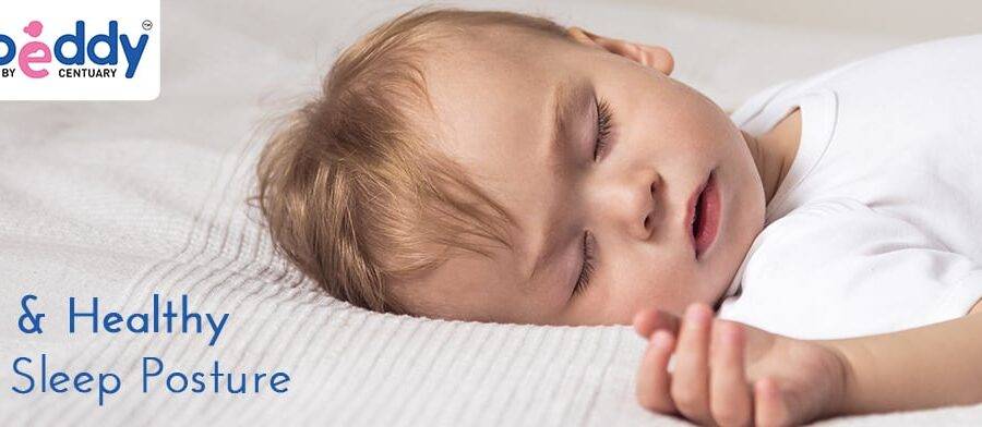 Which is a safe and healthy sleep posture for infants