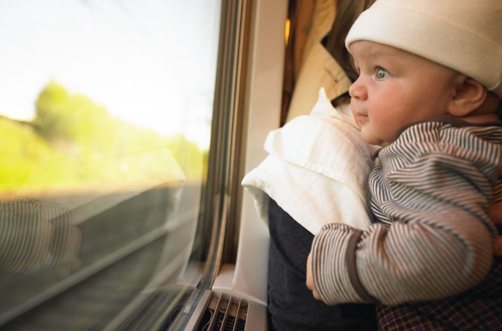 Tips for train travel a baby with by Centuary