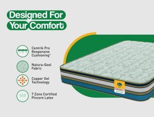 Q-Gel Natura Mattress features