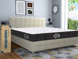 Sleepables Hybrid Pocket Spring Mattress 8-Inch Copper Gel Memory Foam Zero Disturbance Bed Mattress
