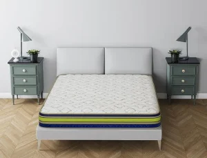 Centuary Q-Gel Luxury Mattress 8-Inch Copper Gel Memory Foam Cooling Euro Top Bed Mattress