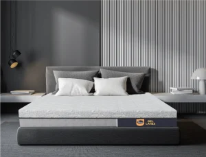 Centuary Gel Latex Mattress 7-Inch Rebonded Foam Copper Gel Cooling Mattress